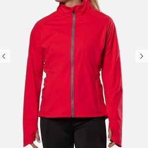 Nathan Sports Women’s Traverse Jacket in Red Lollipop SzS
